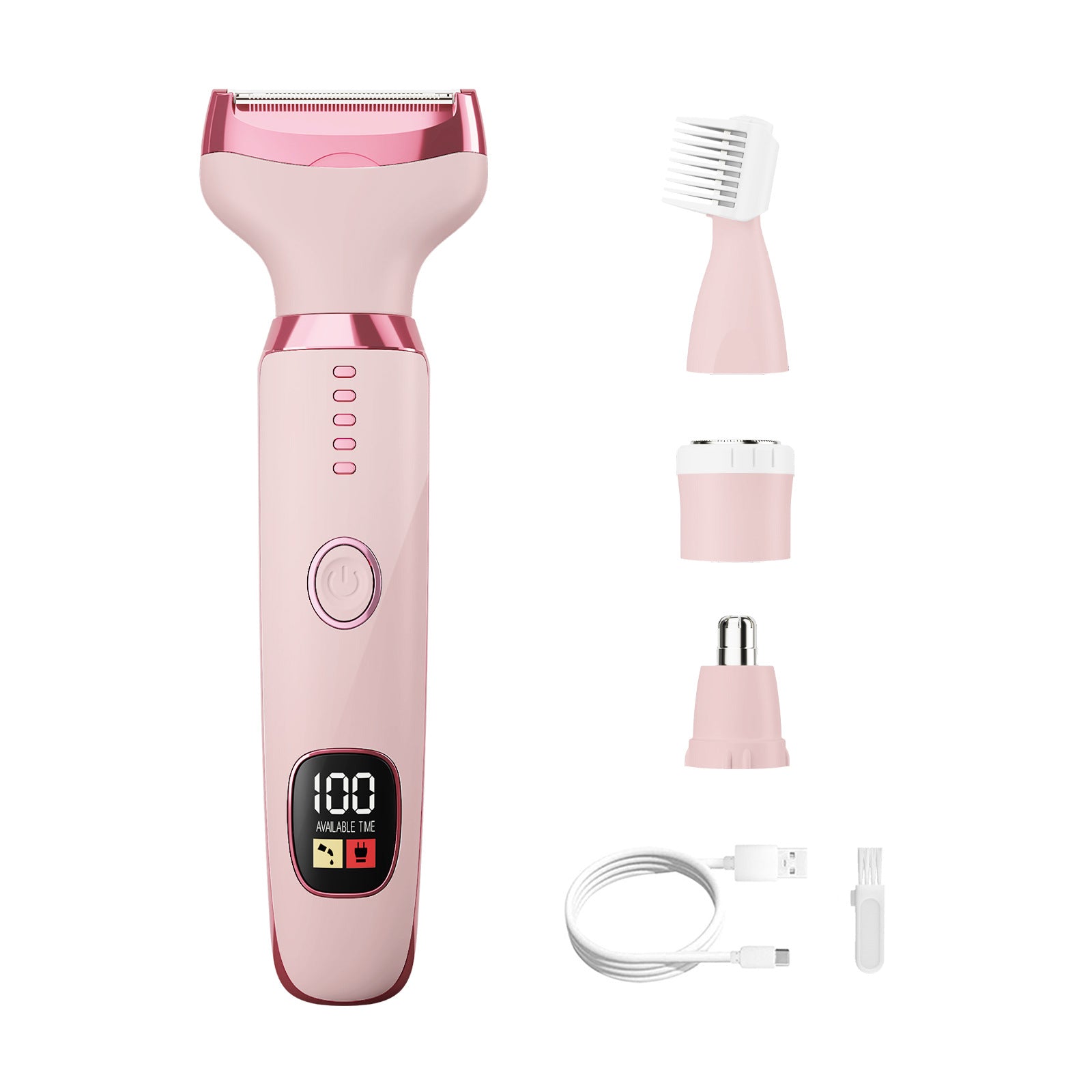 Multifunctional Electric Hair Clipper with Digital Display