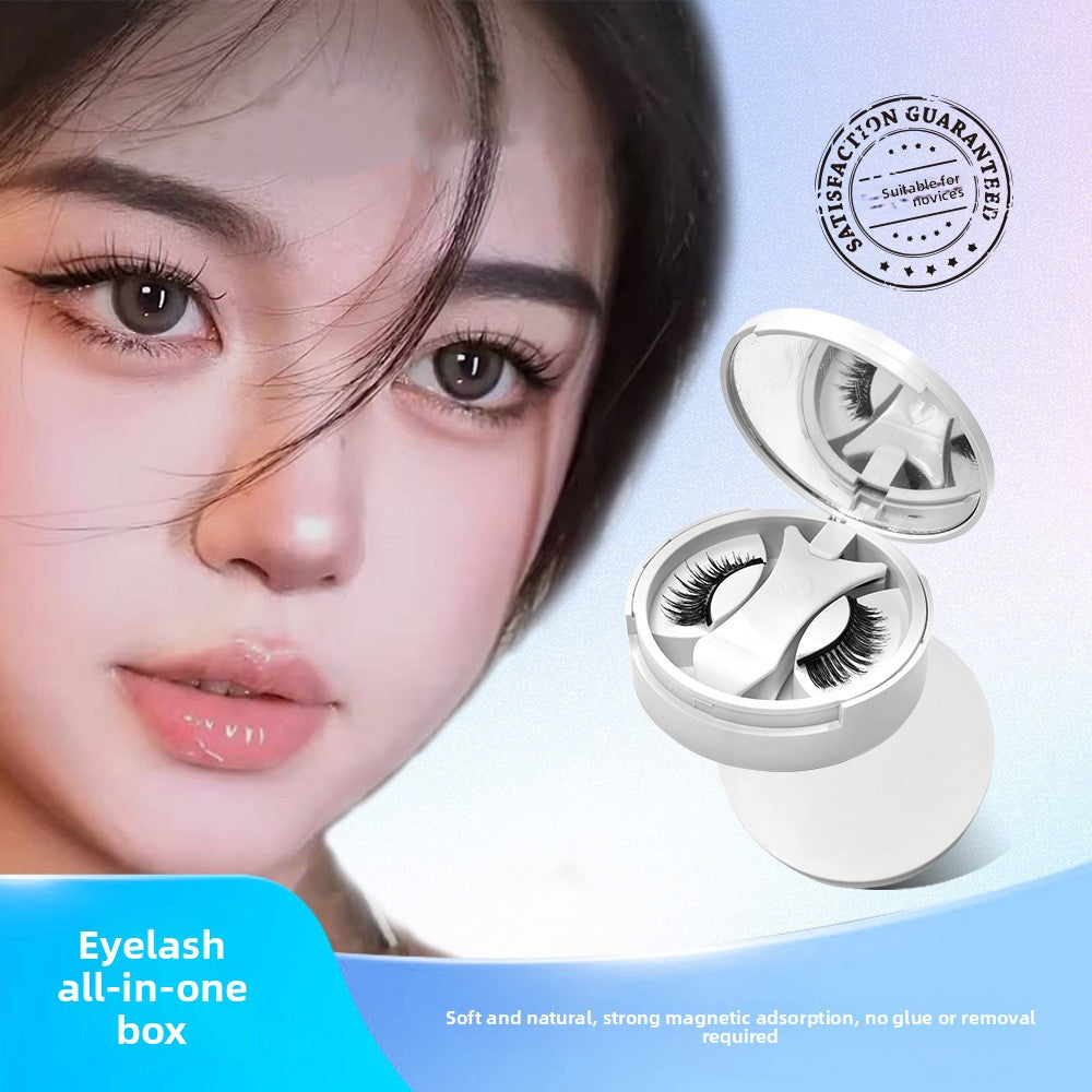 Magnetic False Eyelashes Natural Look