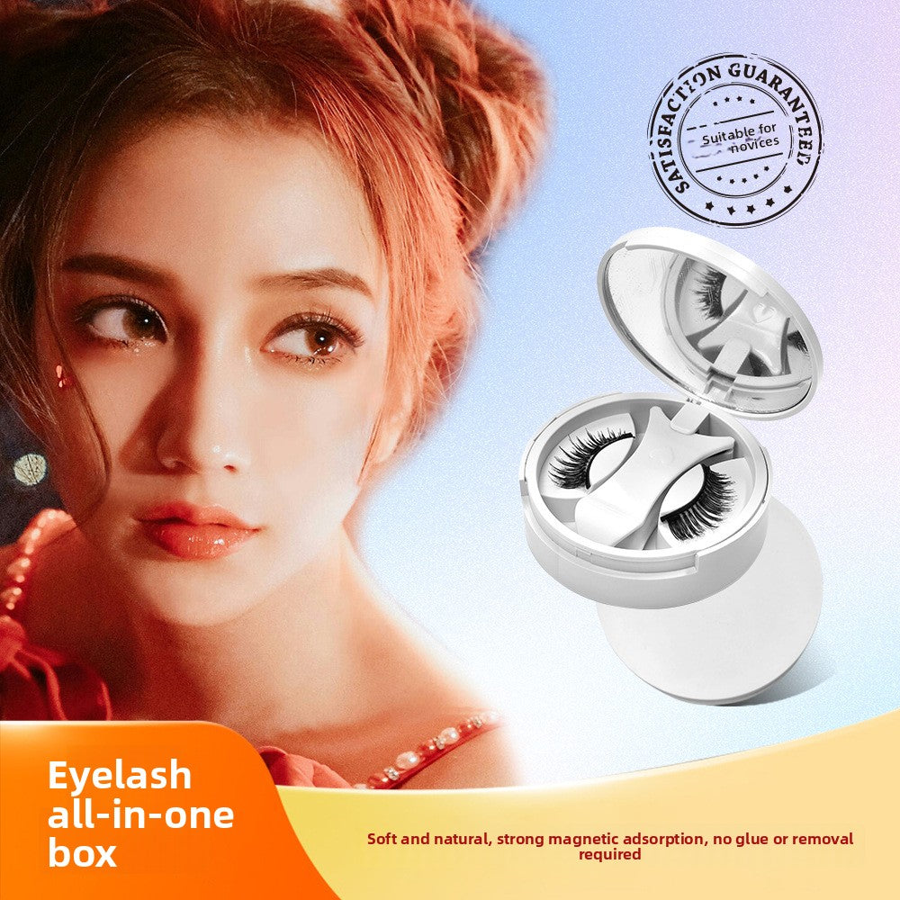 Magnetic False Eyelashes Natural Look